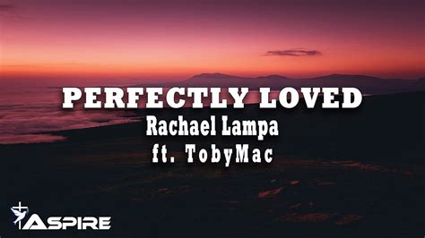 Christian artist Rachael Lampa breaks her hiatus from the music scene to collaborate with TobyMac; creating the perfect message to send to a broken world: "You are perfectly loved." From her fall 2022 album release, watch the stirring music video of her song, "Perfectly Loved"...